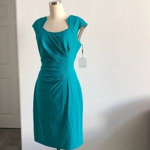 Calvin Klein ruched  dress sz-4